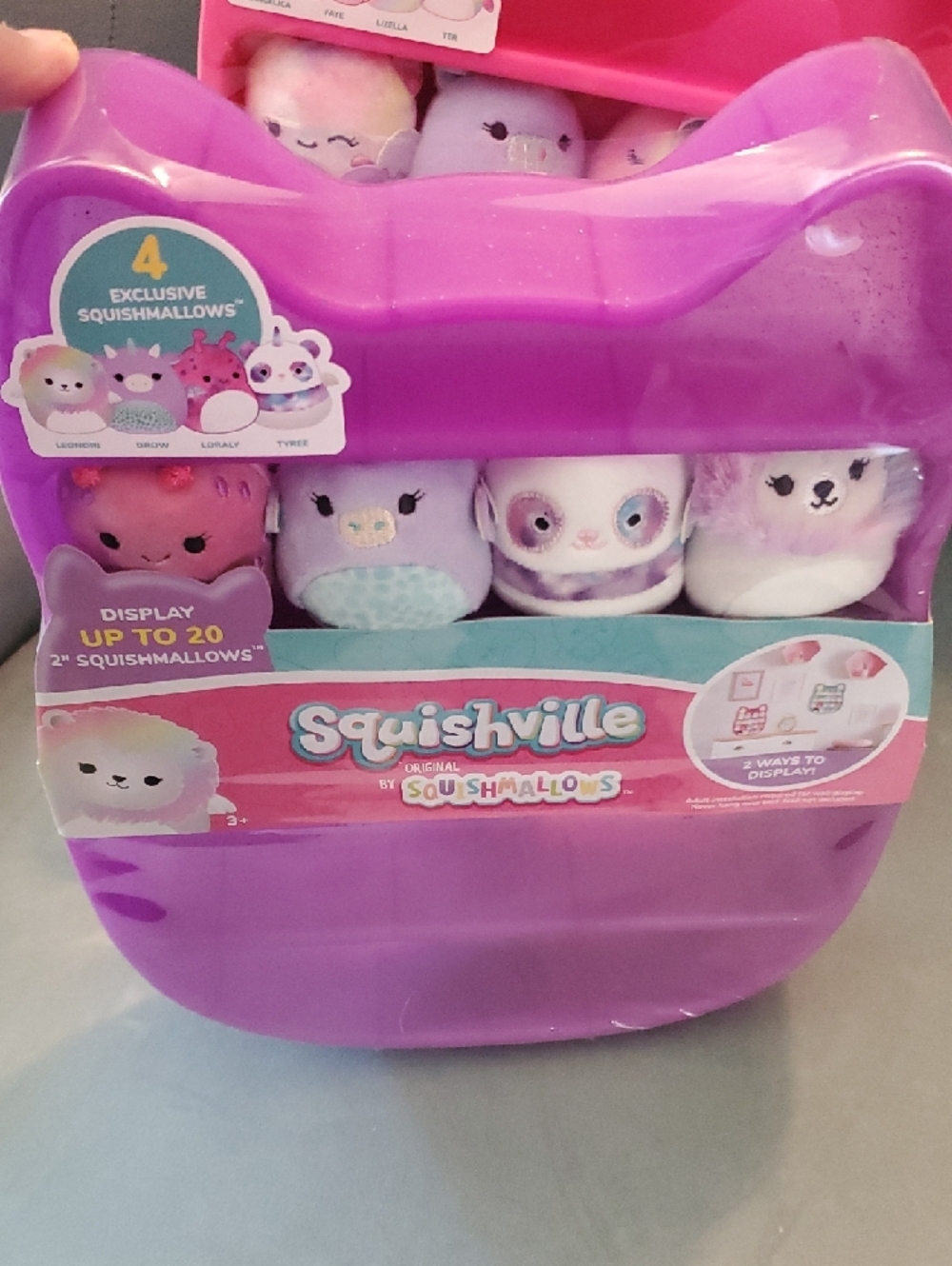 3 Squishmallows Display Shelves W/ 12 Total Squishville - Picture 4 of 8